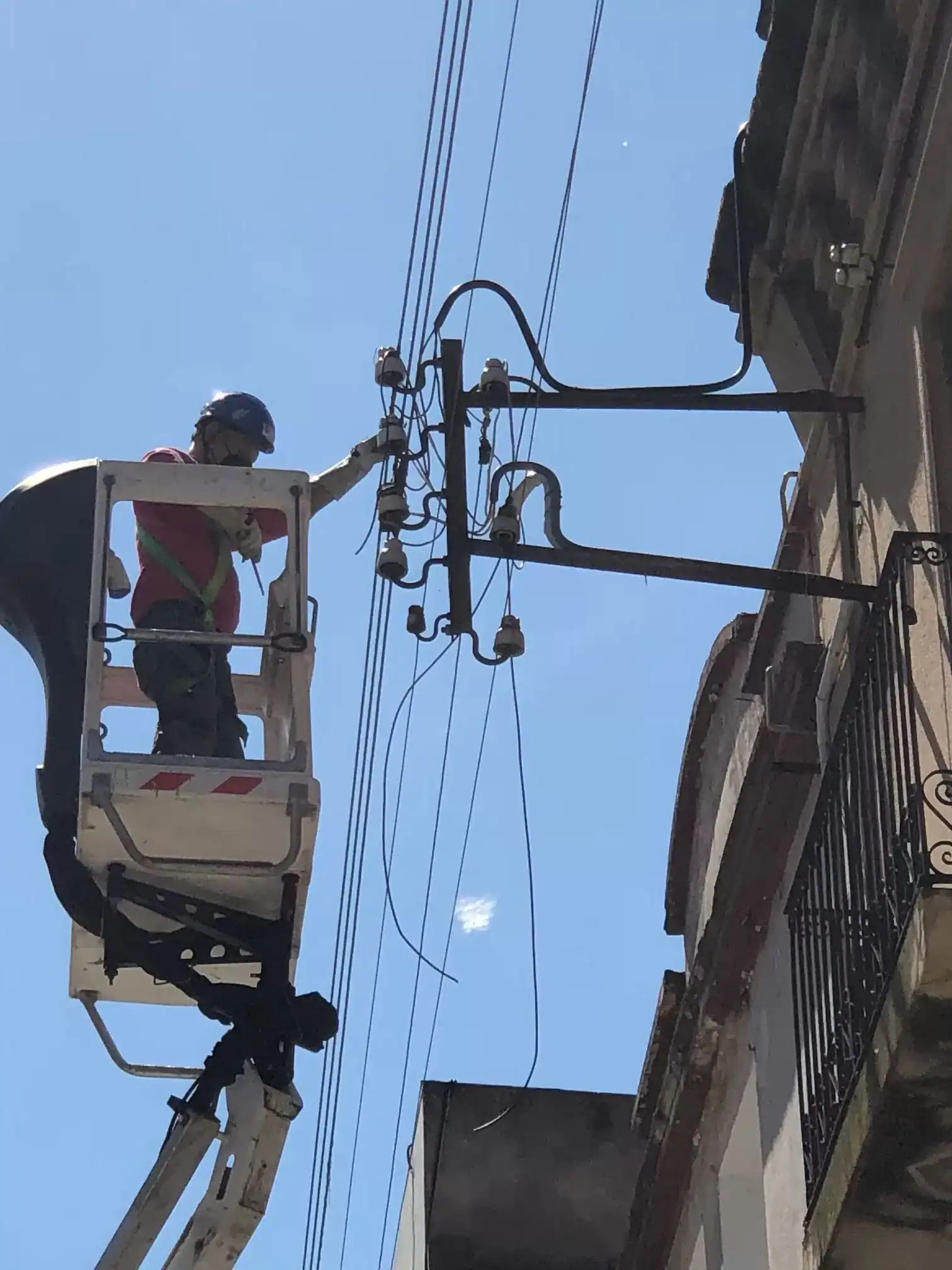 Trabajo eléctrico realizado en el Baix Llobregat