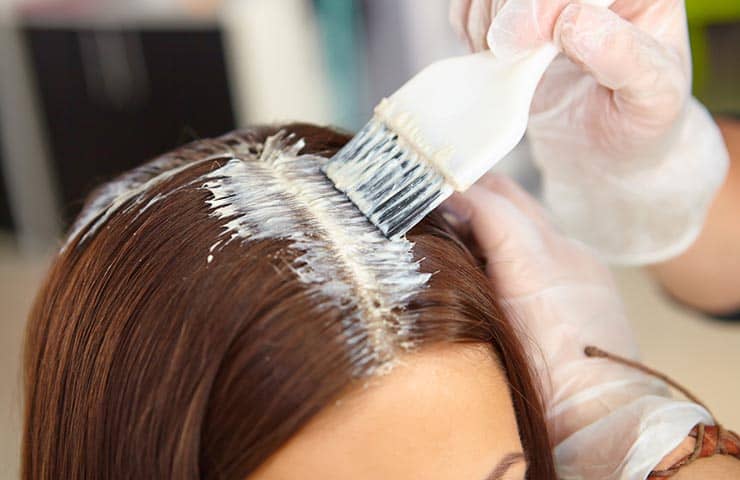 Toxic hair dye chemicals