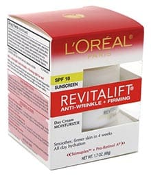 L’Oreal RevitaLift Complete Day Cream with SPF 18