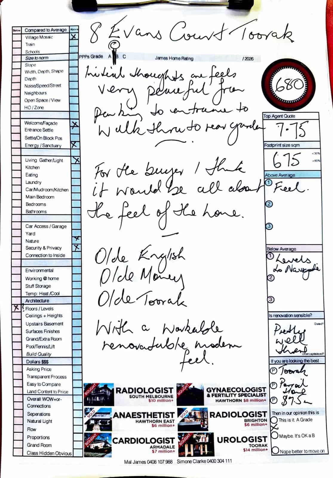 8 Evans Court Toorak – James Buyer Advocates