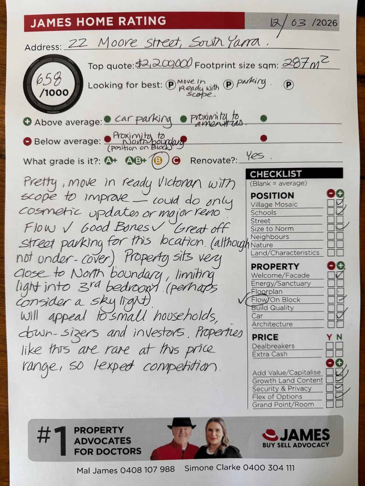 22 Moore Street South Yarra – James Buyer Advocates