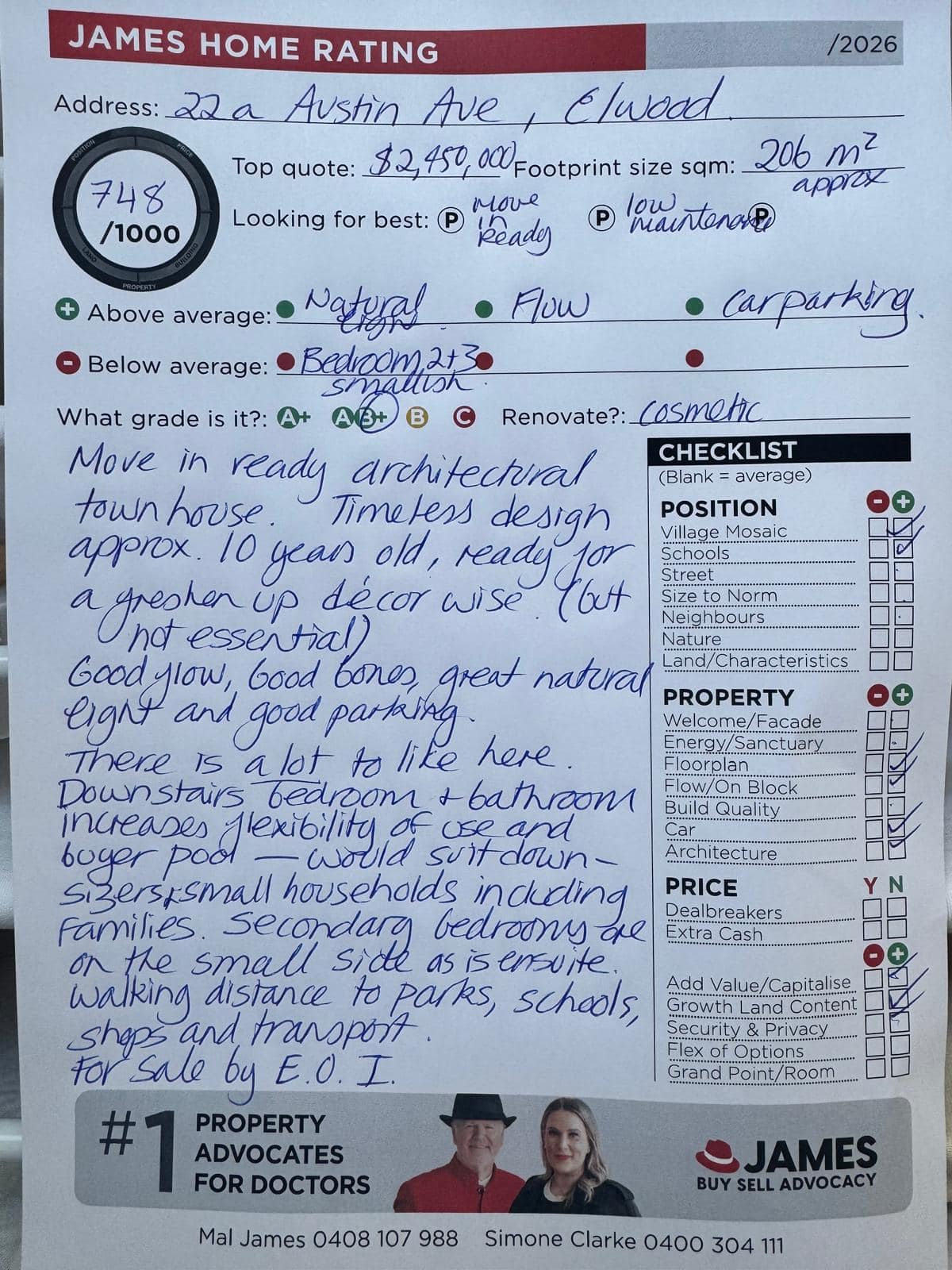 22A Austin Avenue Elwood – James Buyer Advocates