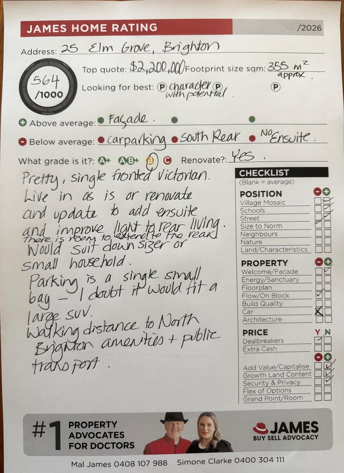 25 Elm Grove Brighton – James Buyer Advocates