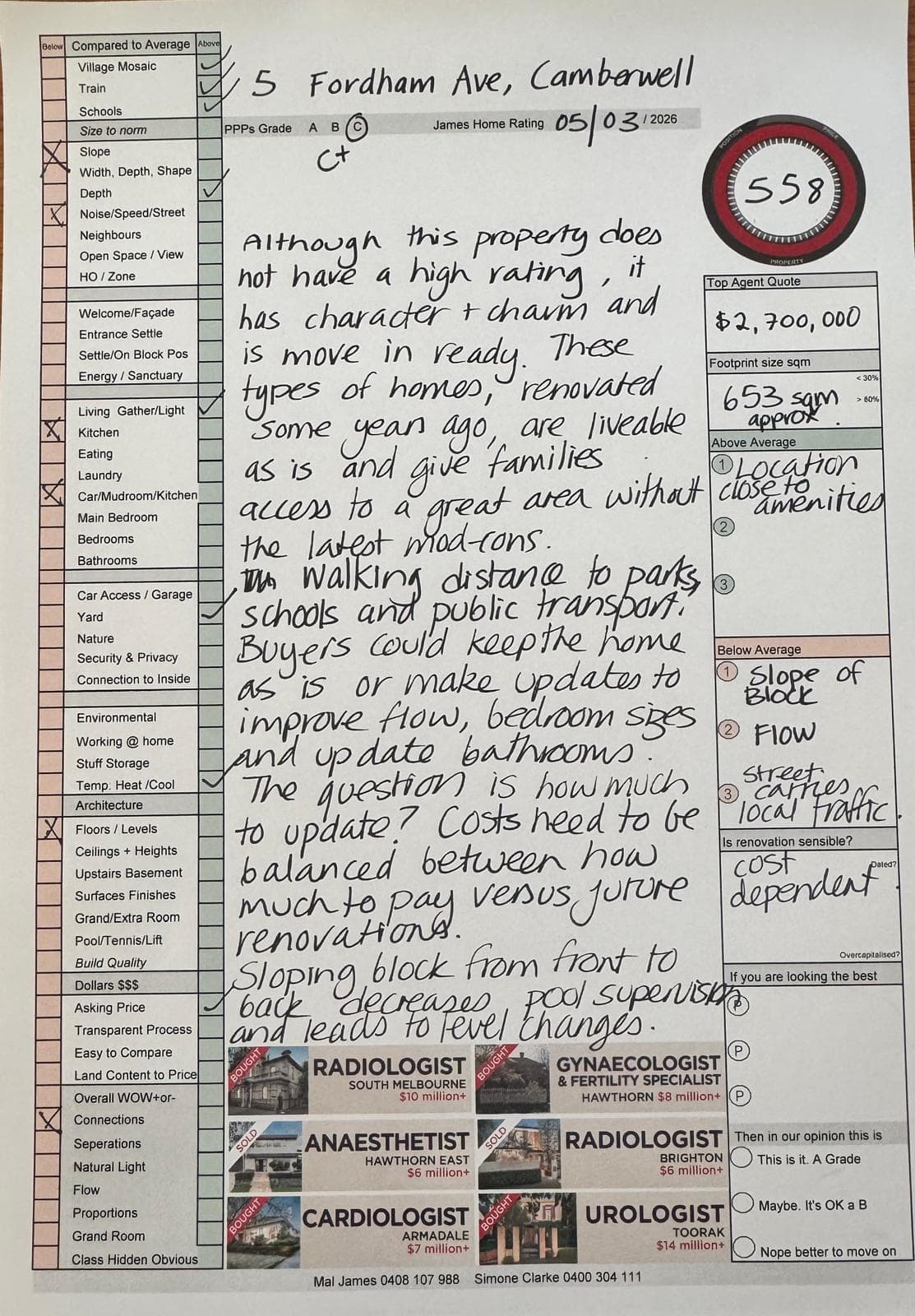 5 Fordham Avenue Camberwell – James Buyer Advocates