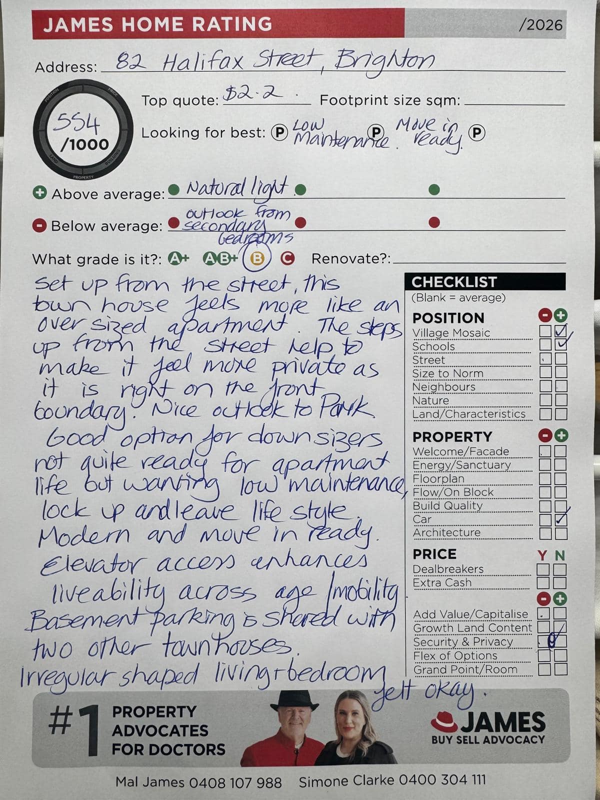 82 Halifax Street Brighton – James Buyer Advocates