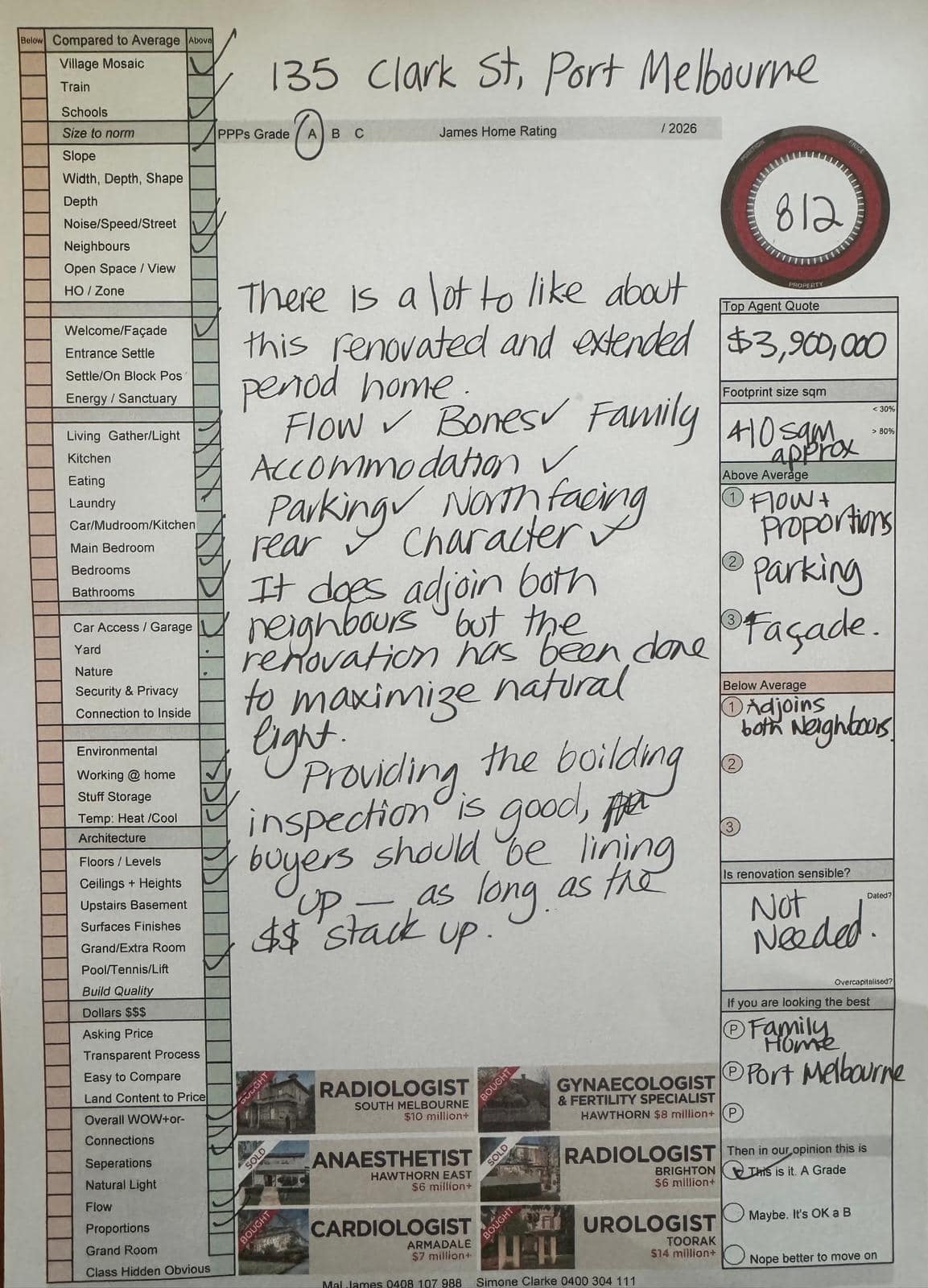 135 Clark Street Port Melbourne – James Buyer Advocates