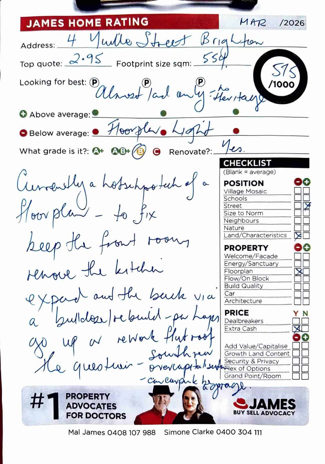 4 Yuille Street Brighton – James Buyer Advocates