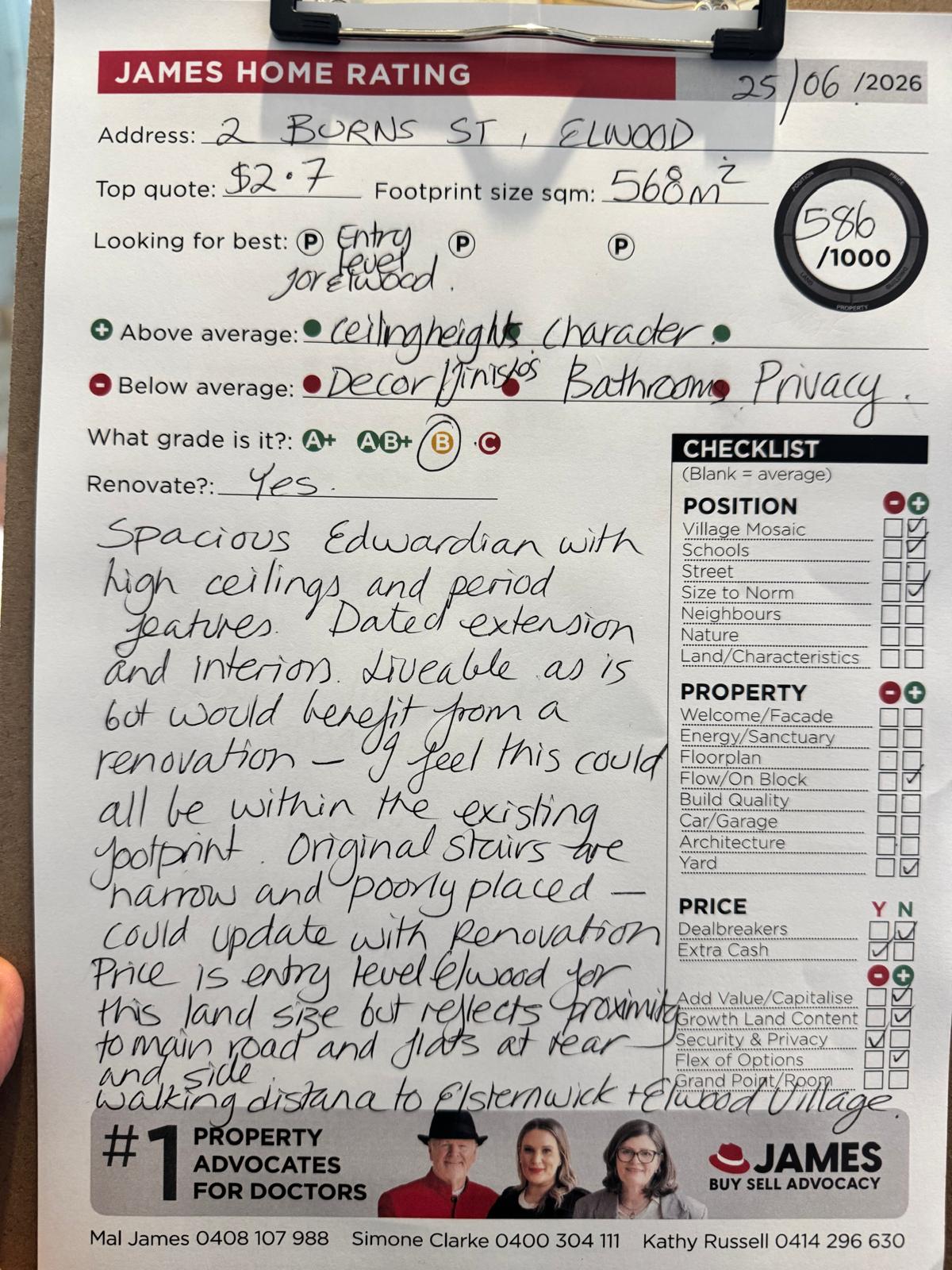 2 Burns Street Elwood – James Buyer Advocates