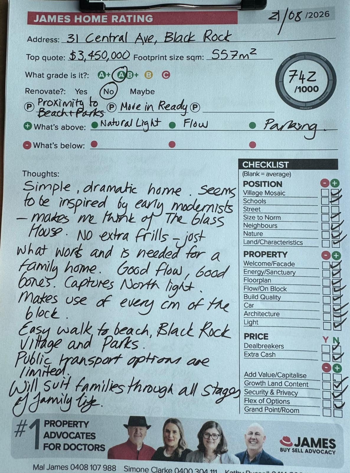 31 Central Avenue Black Rock – James Buyer Advocates