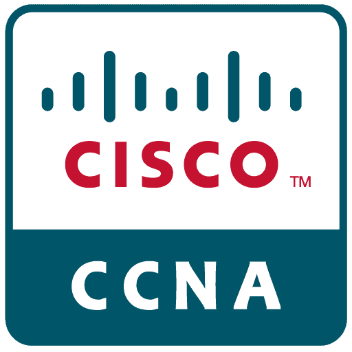 Logo des Zertifikats CCNA (Cisco)