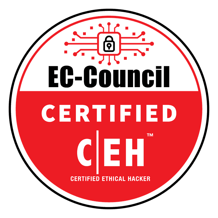 Logo des Zertifikats CEH (EC-Council)