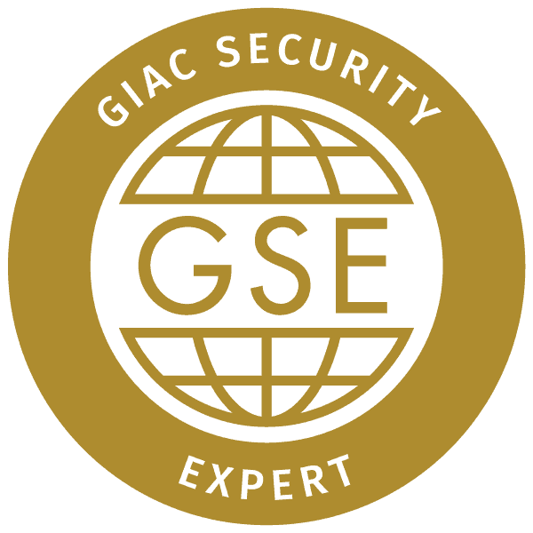 Logo des Zertifikats GSE (GIAC)