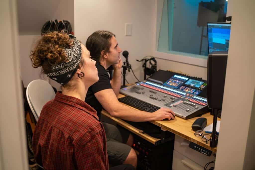 Jessie Rose Recording Session