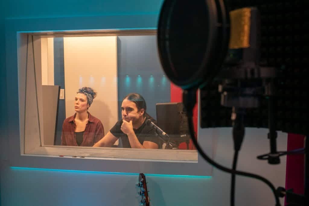 Jessie Rose Recording Session