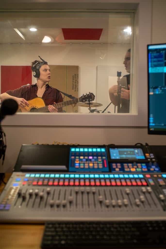 Jessie Rose Recording Session