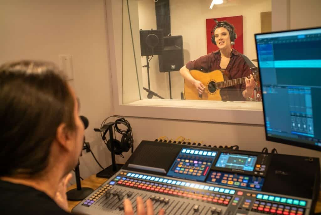 Jessie Rose Recording Session