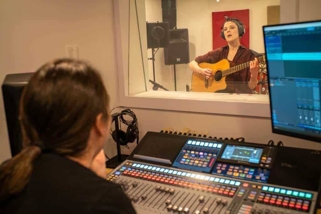 Jessie Rose Recording Session
