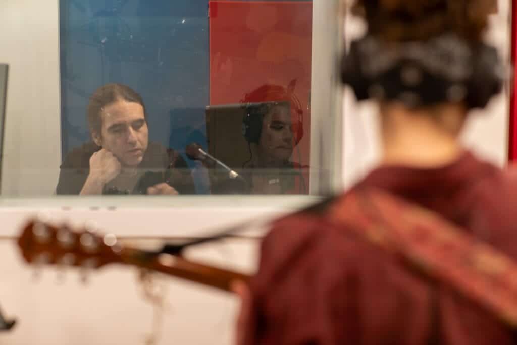 Jessie Rose Recording Session