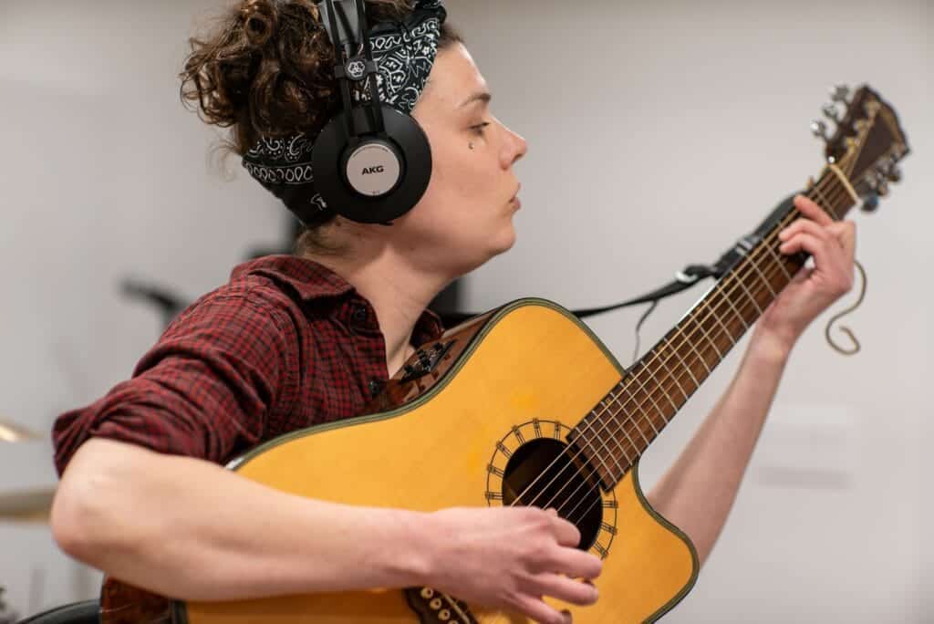 Jessie Rose Recording Session