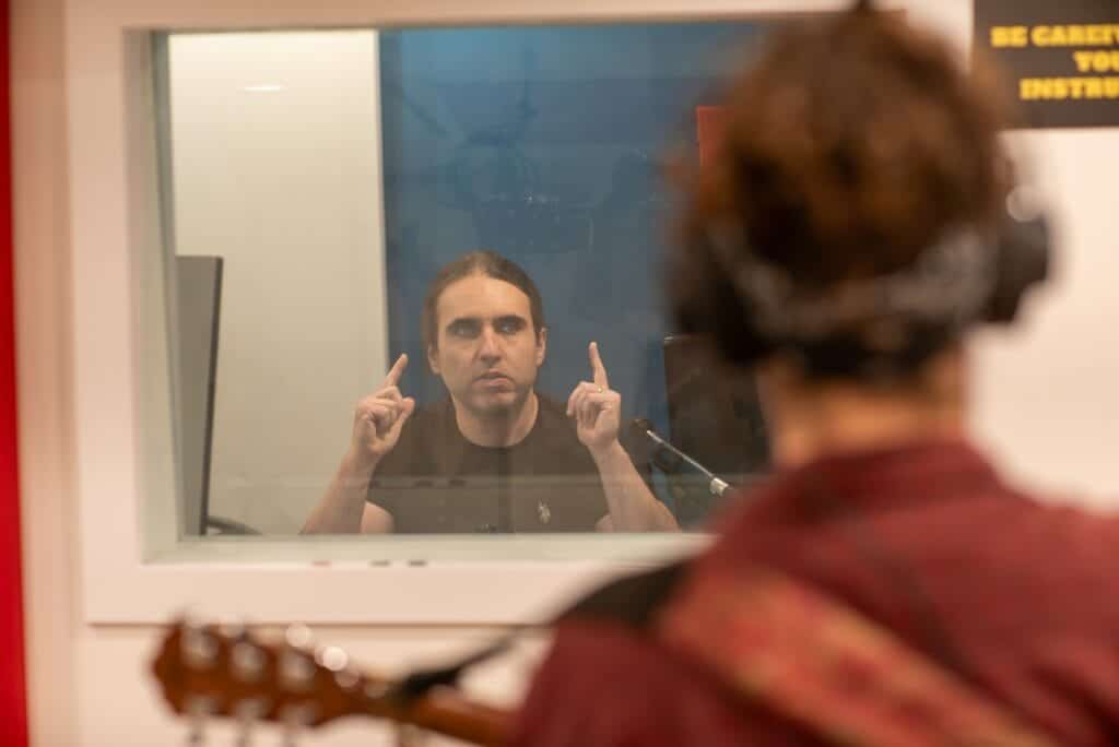 Jessie Rose Recording Session
