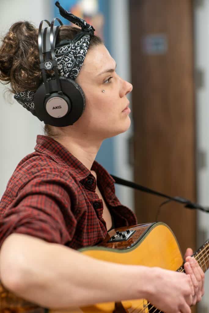Jessie Rose Recording Session