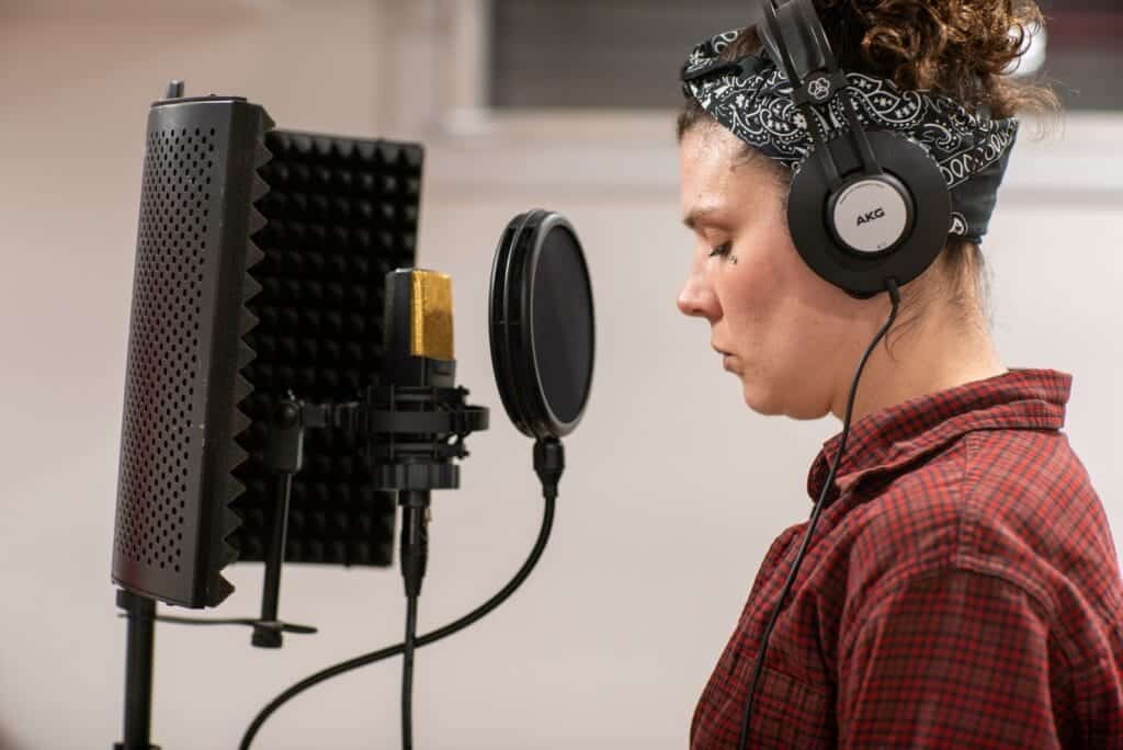 Jessie Rose Recording Session