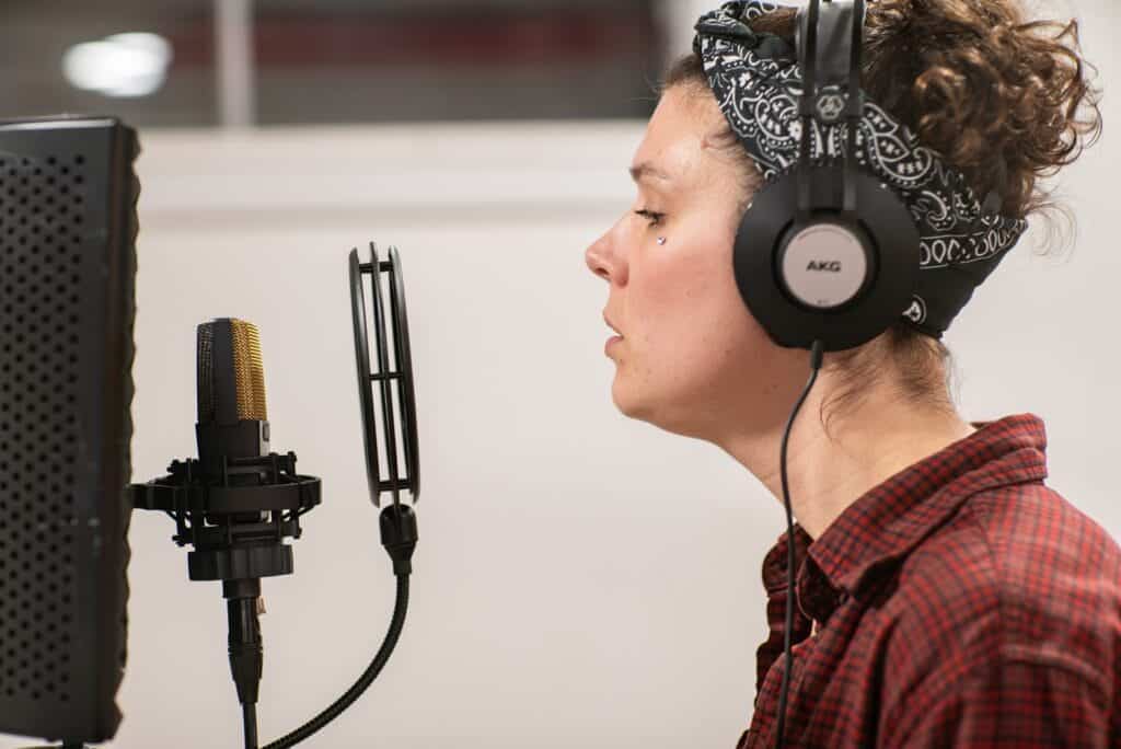 Jessie Rose Recording Session