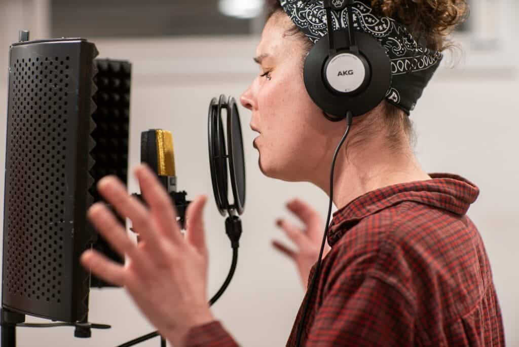 Jessie Rose Recording Session