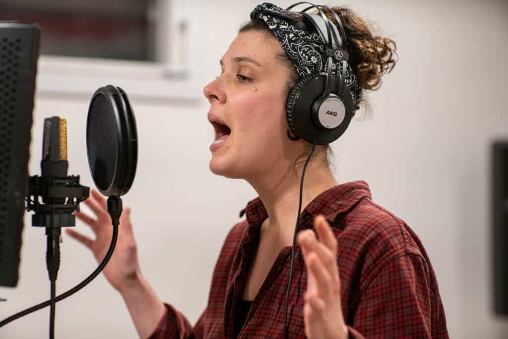 Jessie Rose Recording Session