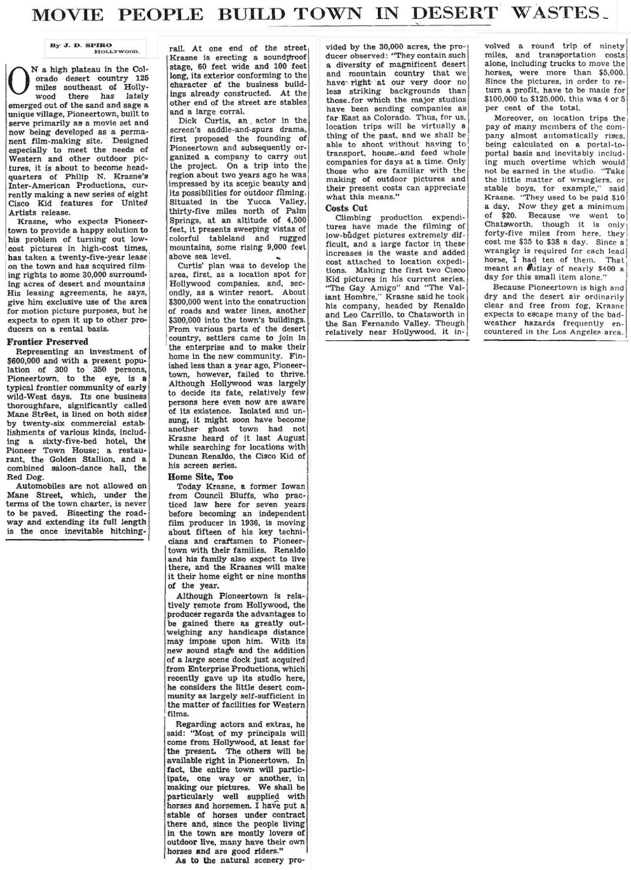 Oct. 17, 1948 - New York Times article clipping