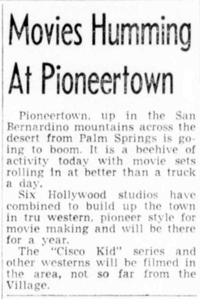 Oct. 25, 1948 - The Evening News article clipping