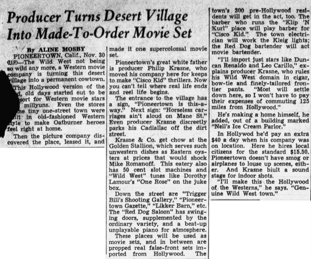Dec. 1, 1948 - Tyler Morning Telegraph article clipping