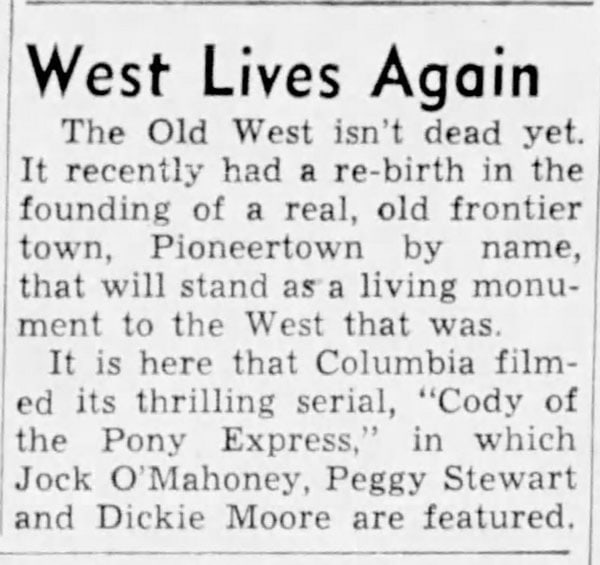 Sept. 27, 1949 - The Vancouver News Herald clipping