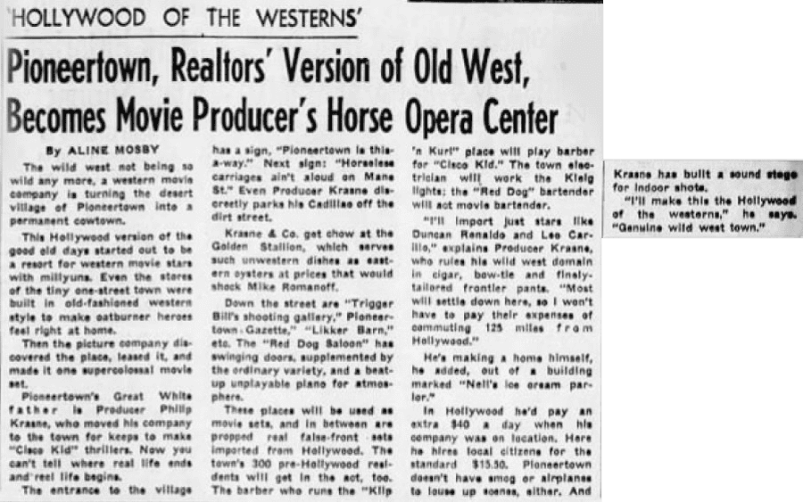 Dec. 12, 1948 - The San Bernardino County Sun article clipping