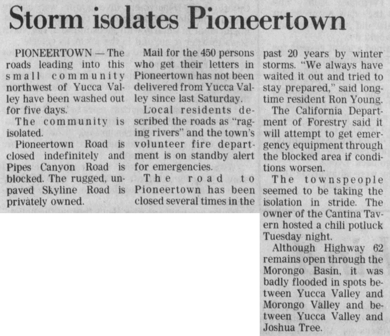 Feb. 21, 1980 - The San Bernardino County Sun article clipping