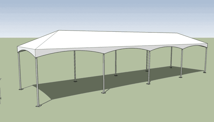 10' x 40' Standard Tent
