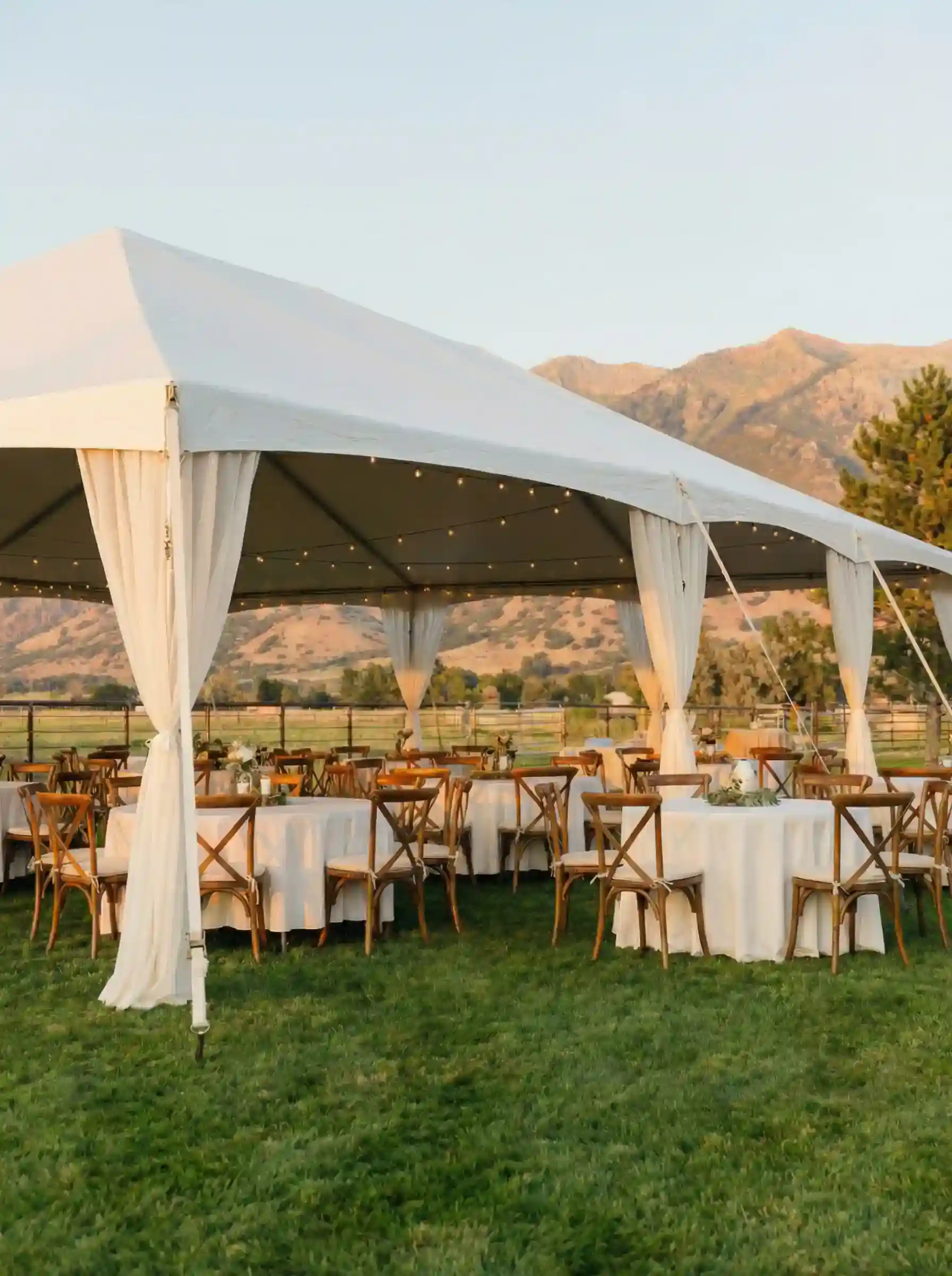 wedding tent rental