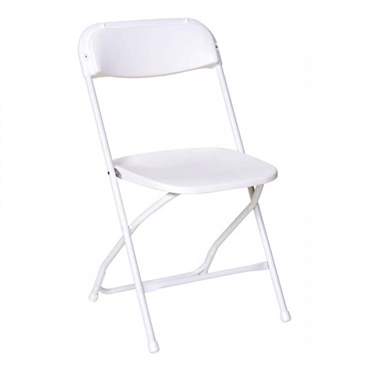 White Folding Chair