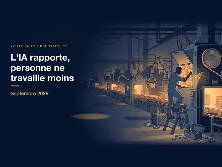 L&rsquo;écosystème de l&rsquo;observabilité en septembre 2026 : l&rsquo;IA rapporte, mais elle ne soulage personne