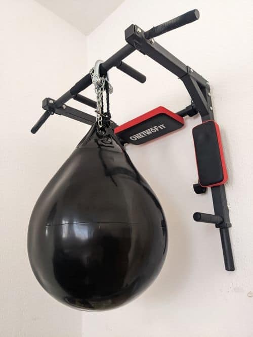 Aqua Bag aufgehängt