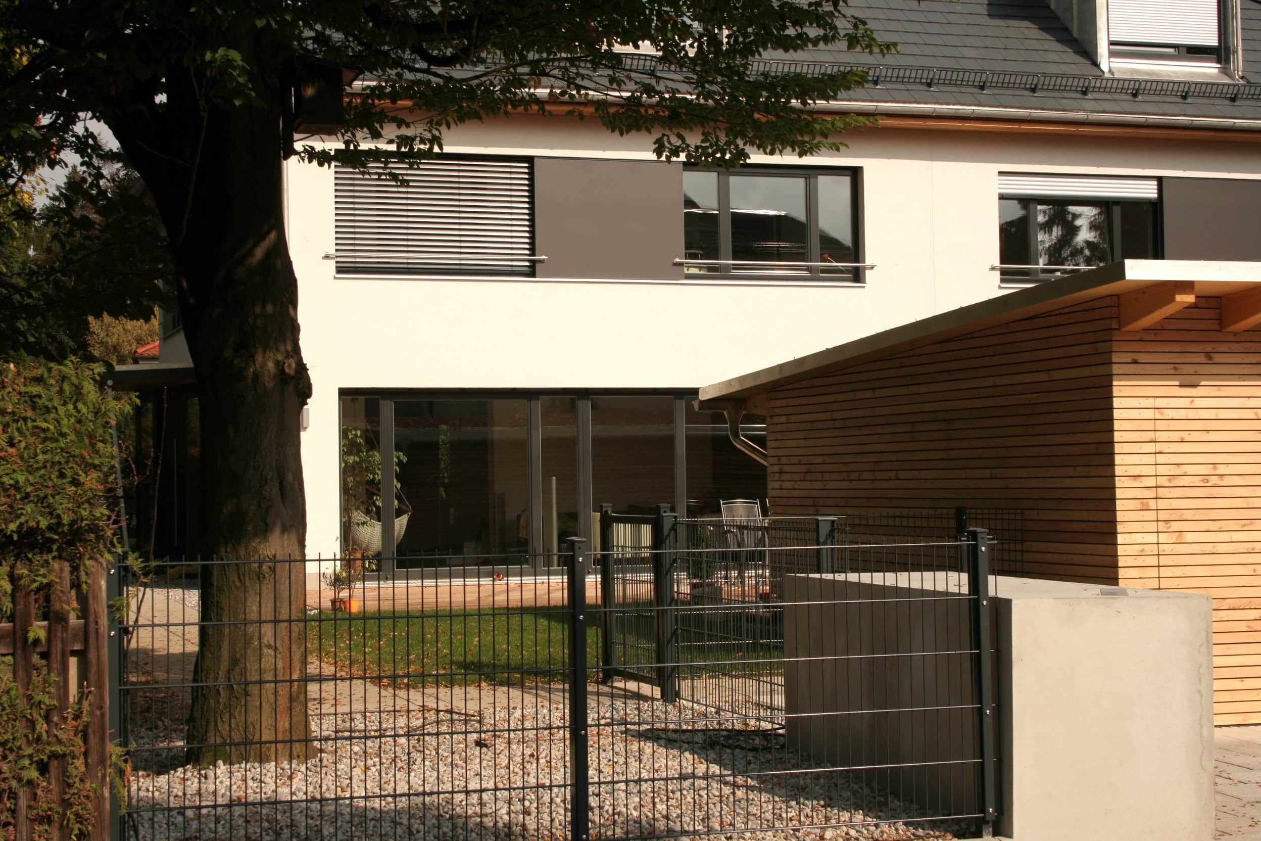 Gartenbereich Einfamilienhaus Großhadern
