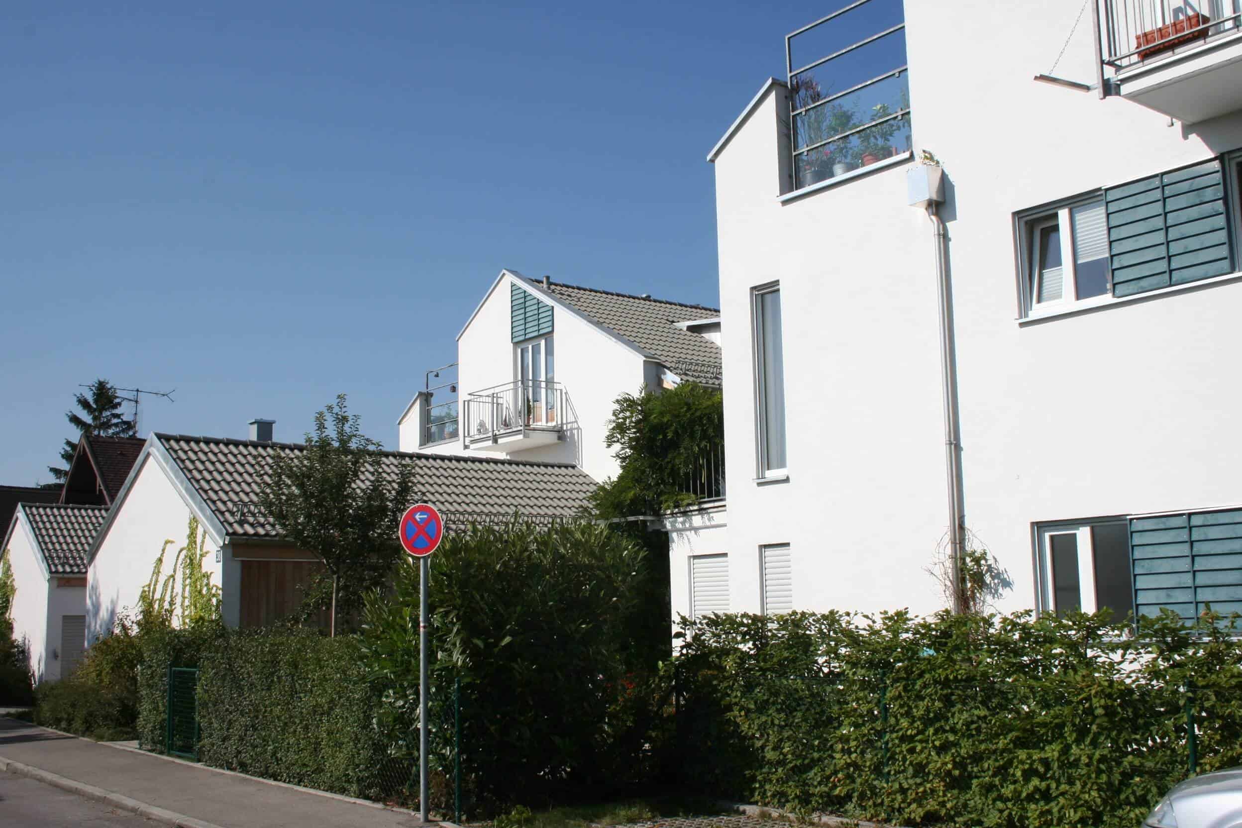 Ansicht von der Straße