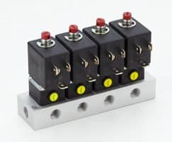 Supape cu clapă de 22 mm acţionate cu solenoid Seria M/49  – Norgren