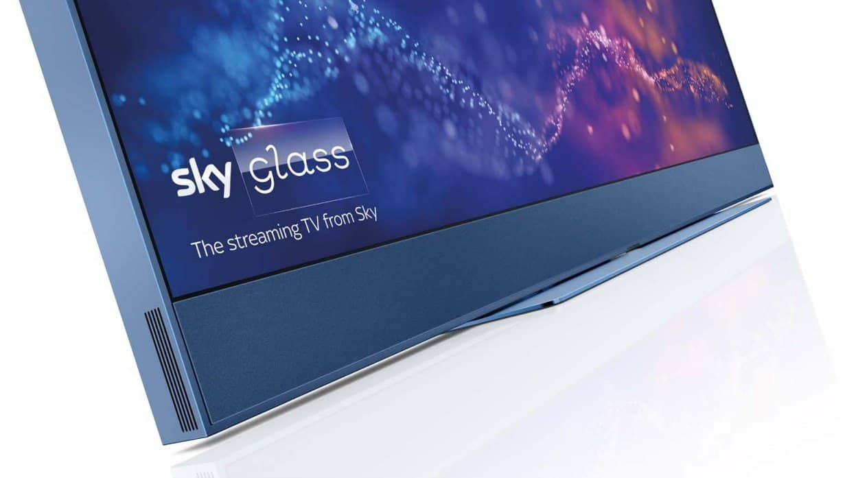 Smart on sale glass tv
