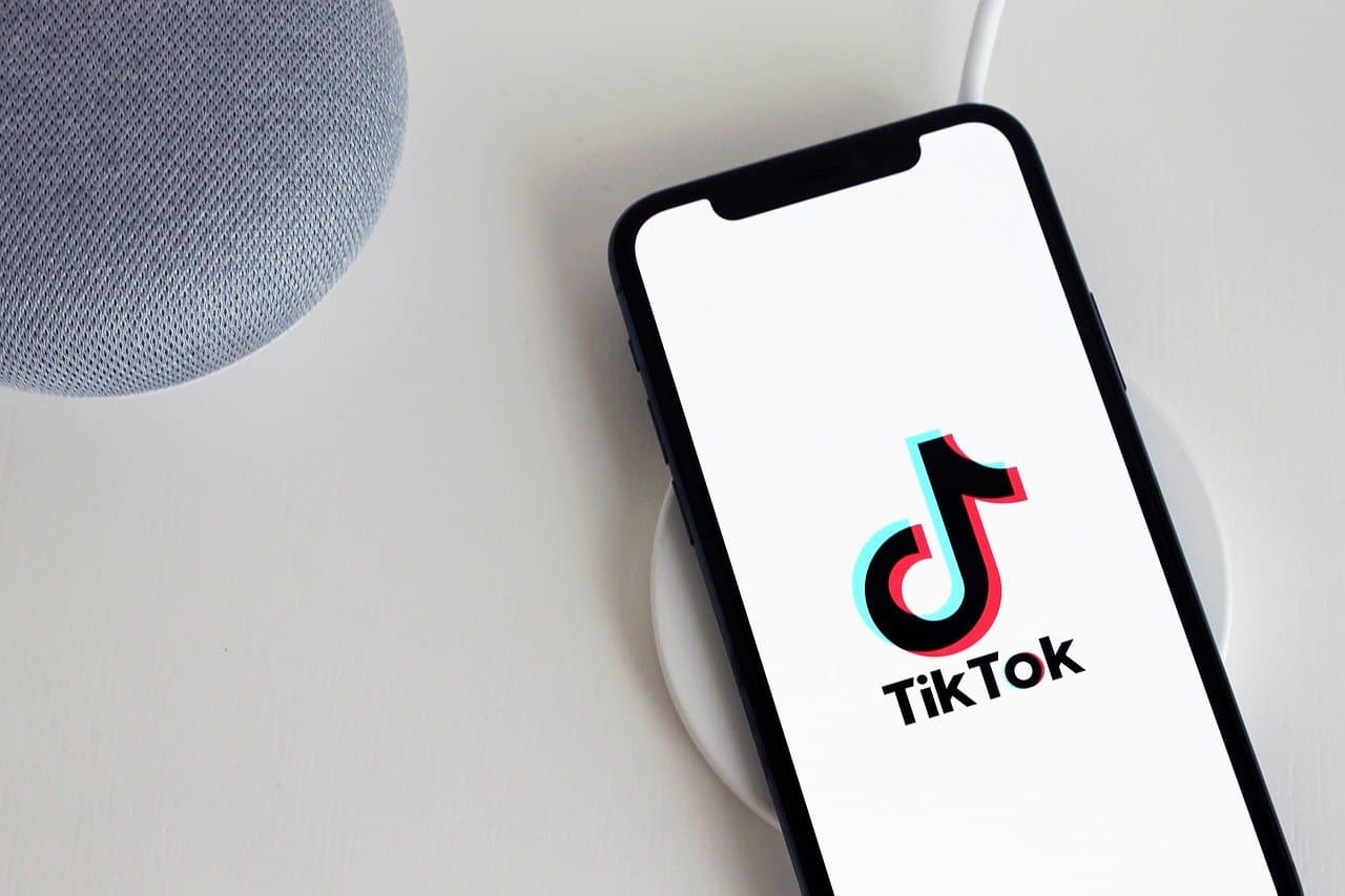TikTok App on a phone