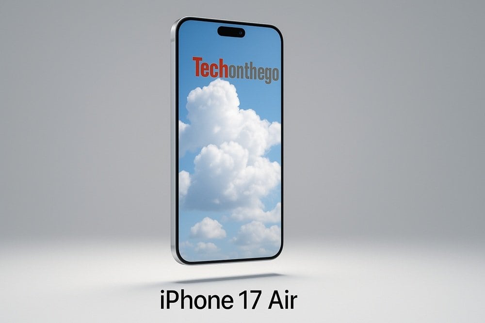 Applie iPhone 17 Air Tech on the Go Concept