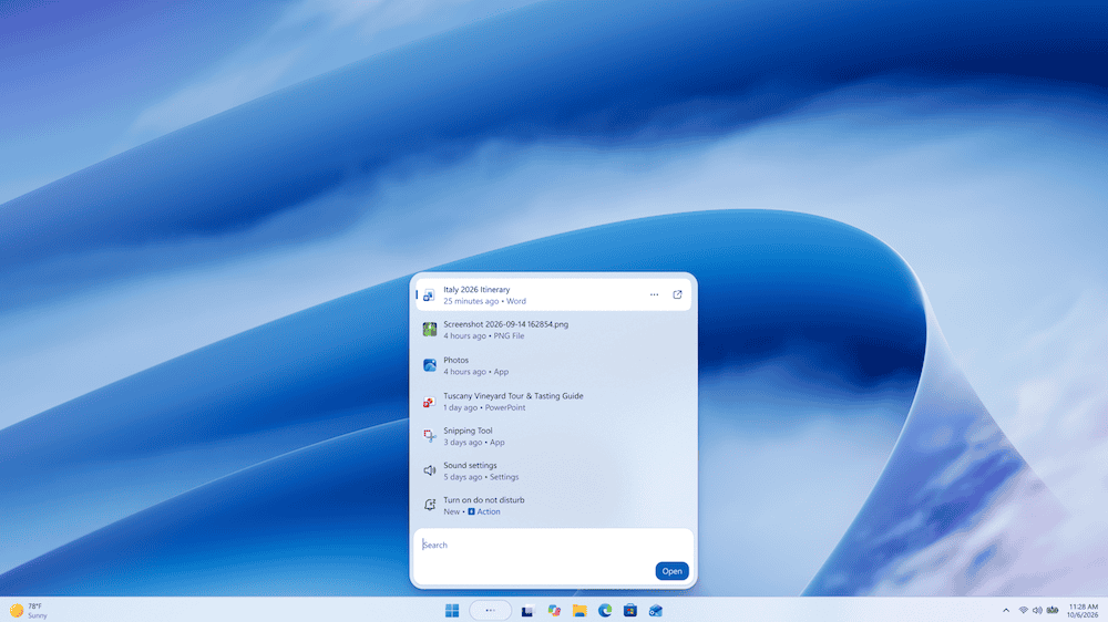 Windows 11's New Search Wants to Do More Than Find Your Files - web