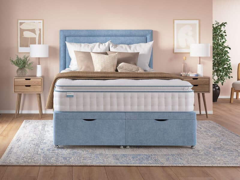 Elite Comfort Pillowtop Damask Border l