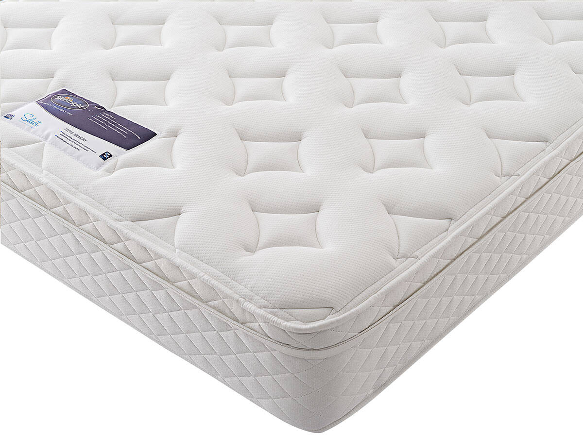Silentnight Pluto Miracoil Memory Cushion Top Mattress