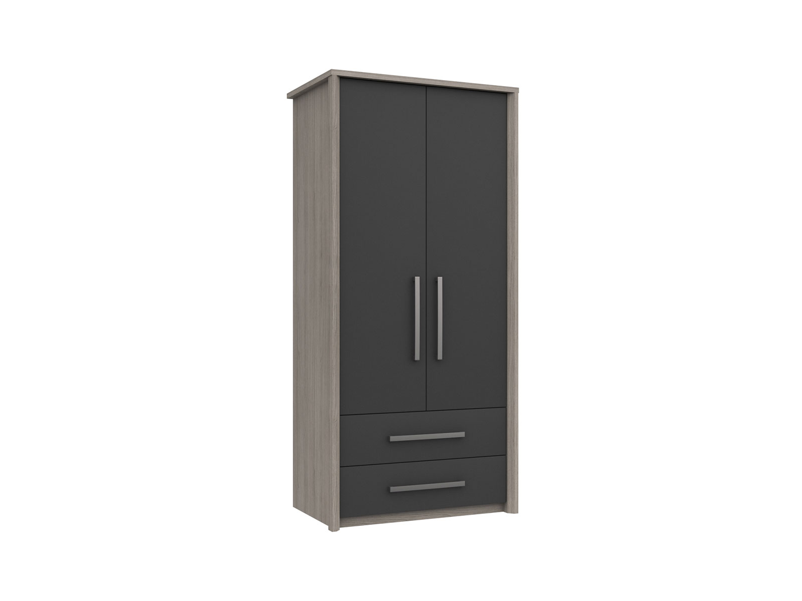 Furniture Mill Arundel Range 18 2 Door Combi Wardrobe